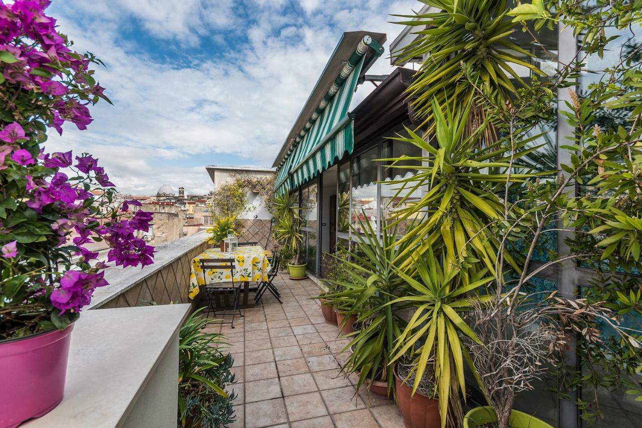 Historical Naples With Panoramic Terrace Apartment Екстериор снимка